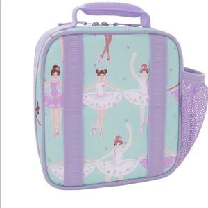 Pottery Barn Kids MacKenzie Aqua dots Classic Lunchbox